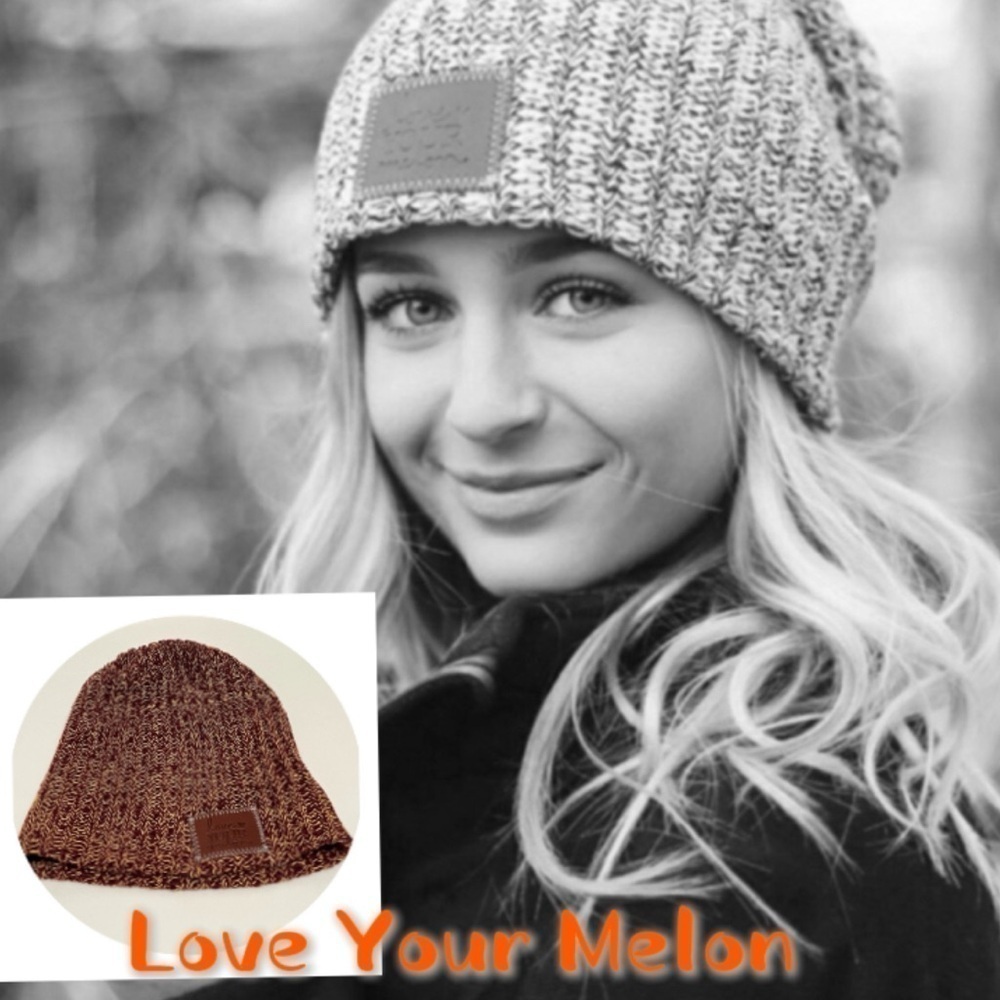 Unisex Love Your Melon Beanie, 100%Cotton